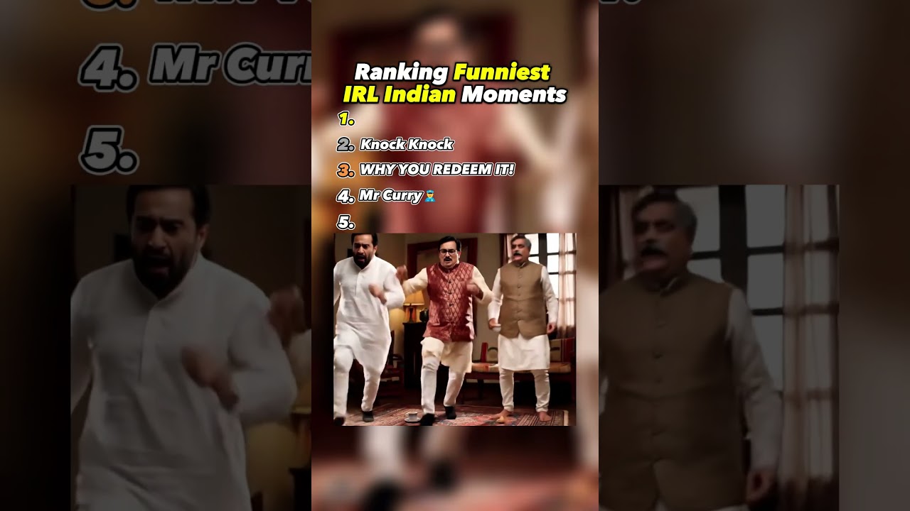 Ranking The Funniest AI Indian Moments!