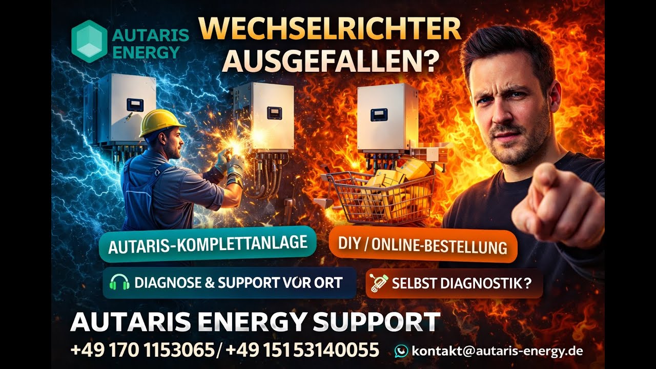 Wechselrichter kaputt? So läuft Service & Garantie bei deiner PV-Anlage mit DEYE Wechselrichter ab!