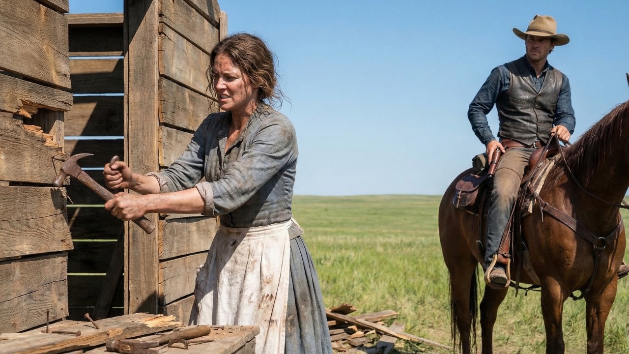 An Abandoned Mail-Order Bride Built a Shack With Broken Boards — A Cowboy Saw Her… Then Did this...