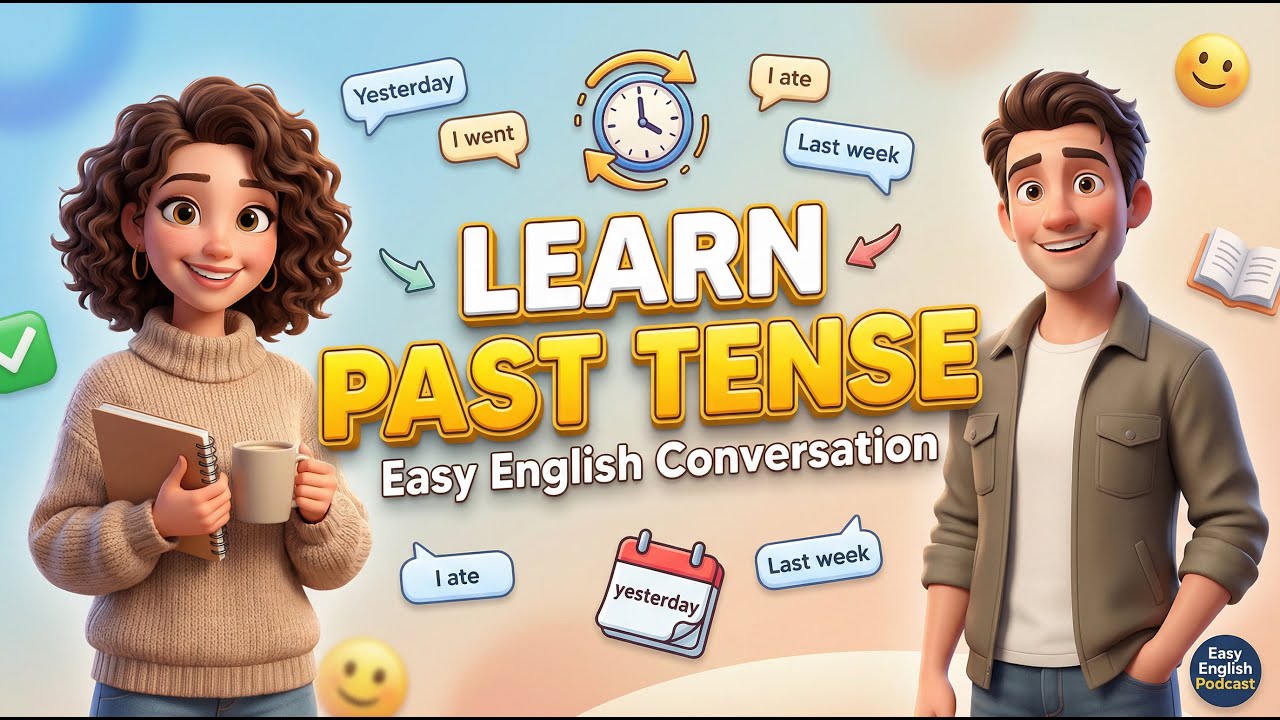 Past Tense English Speaking Practice | Learn English Through Conversation For Beginners