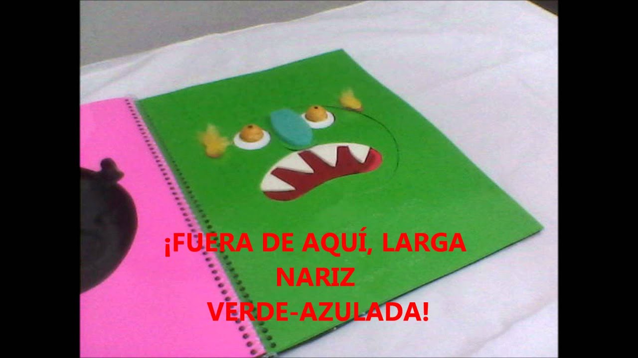 el horrible monstruo verde con musica