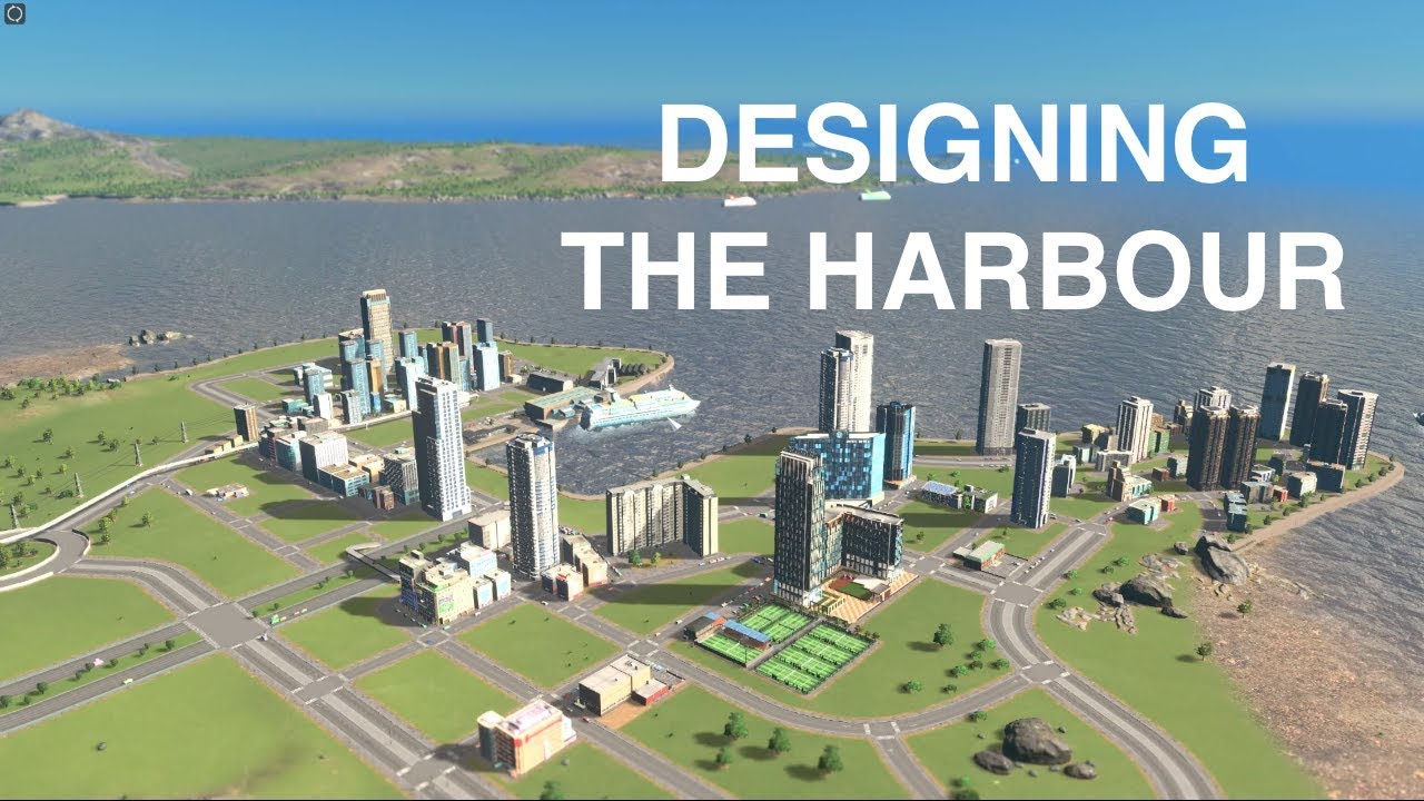 HOW to build a harbour for high traffic usage| Cities:Skylines