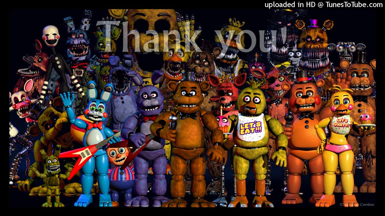 MASHUP | JT Music FNAF 1-4 Megamix (2K19 version) | C013 Huff