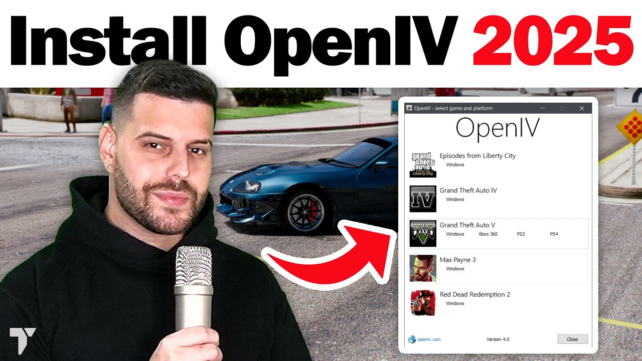 How to Download & Install OpenIV (2025) for GTA 5 MODS
