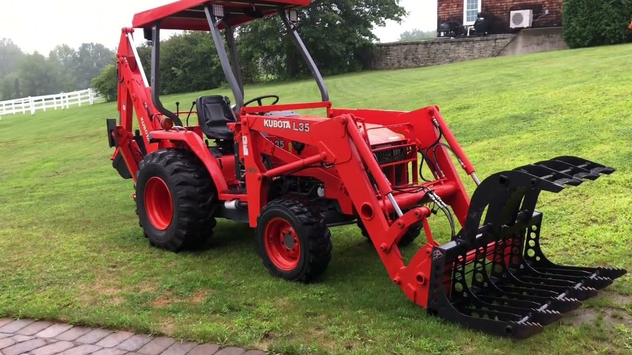 Kubota L35: использование на высоком уровне