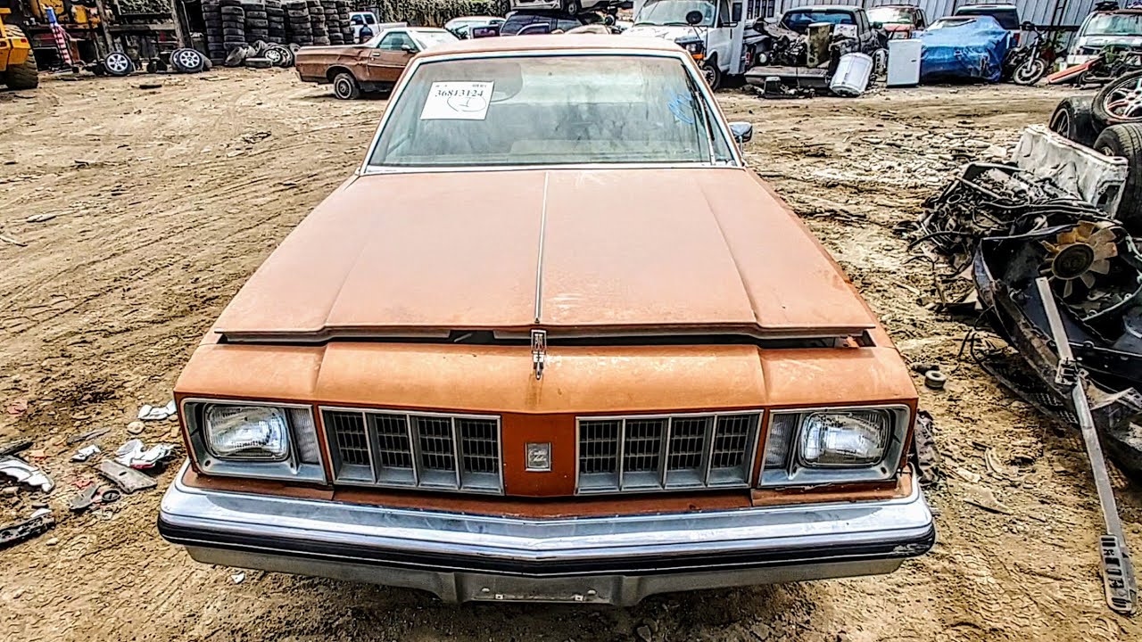 1978 Oldsmobile Rare Aeroback Cutlass Salon Junkyard Find To Meet The Crusher?