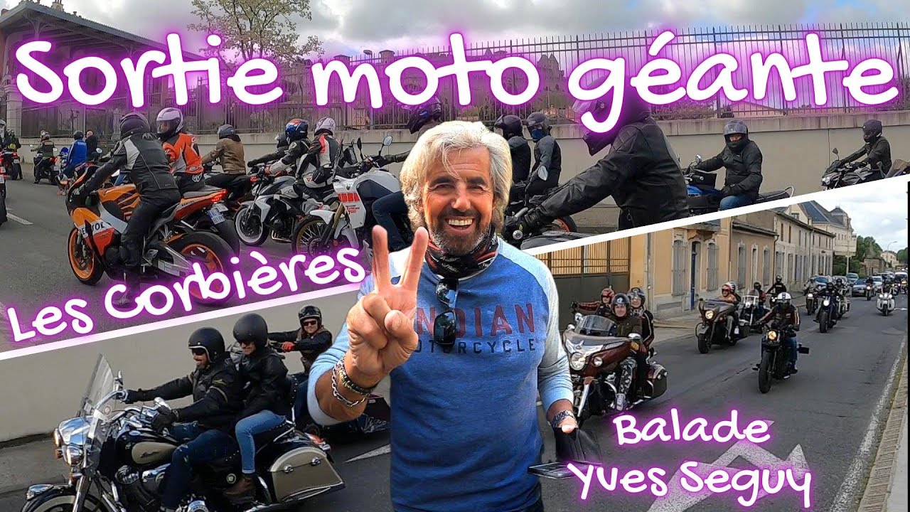 Sortie moto annuelle d'Yves SEGUY dans les Corbières le 8 mai 2023.✌