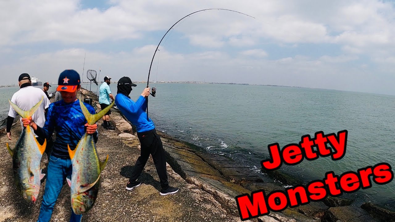The JETTY Was On FIRE! **Jacks** (Surfside Jetty)