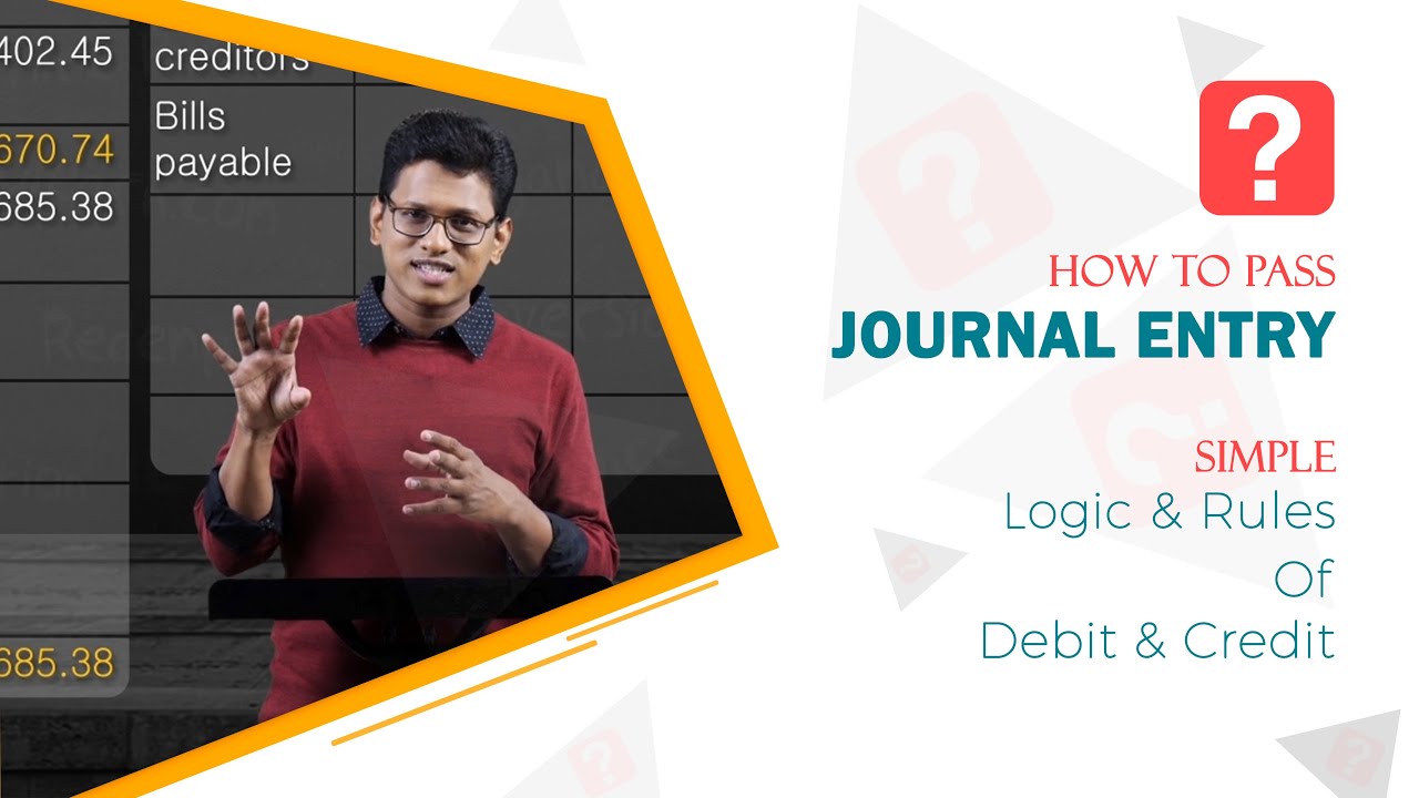 How to Pass Journal Entry?Simple Logic & Rules of Debit & Credit|Accounting|CA Foundation|Jun/Dec'24