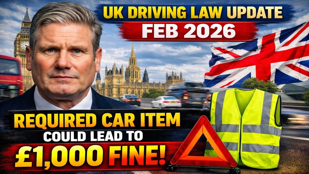 ⚠️ Drivers ALERT! New UK Car Rule in 2026 Could Trigger a Massive Fine