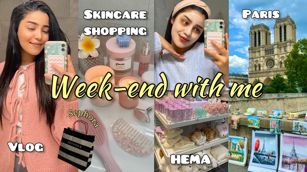 Spend the Week-end With Me 🎀 : Skincare Shopping🛍️ , Haul, Moroccan Food | عطلة نهاية الأسبوع معي