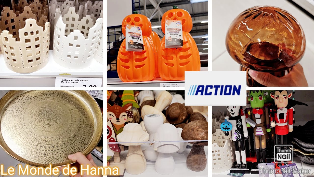 ACTION ARRIVAGE 20-07 DECORATION HALLOWEEN 🎃 AUTOMNE
