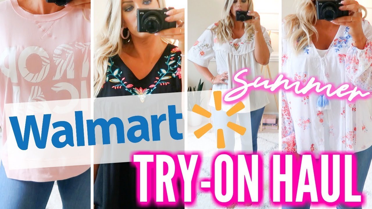 Walmart TRY-ON Haul | Summer Fashion for the Whole FAMILY