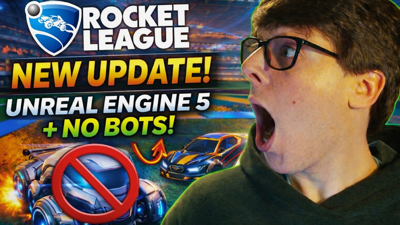 🤖Rocket League Is Changing FOREVER (Anti-Cheat + UE5 News) #rocketleague #rocketleaguevideos #rl