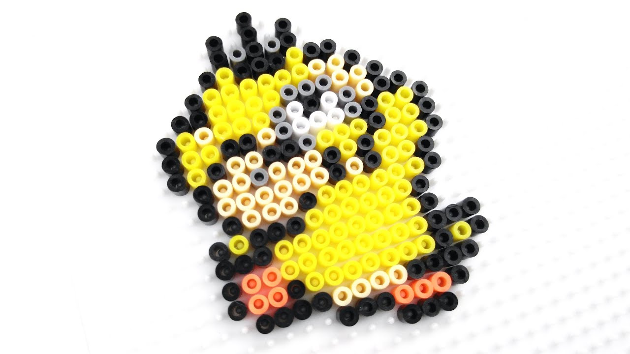 How To Make Psyduck Pokemon Perler Beads