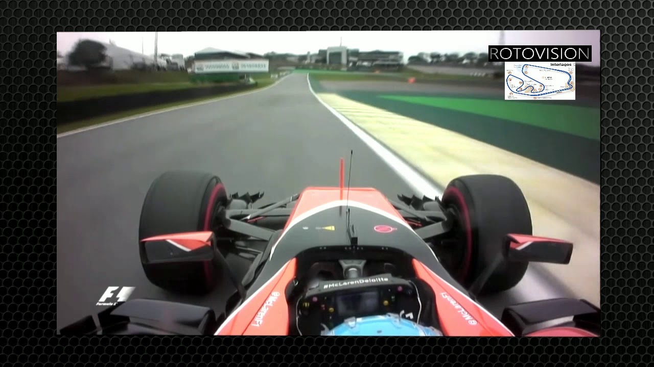 Alonso onboard - Qualifying GP Interlagos (Brasil 2017)