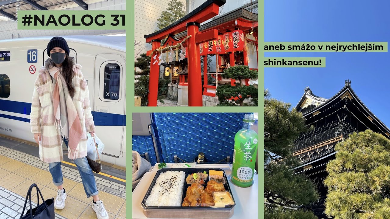 #NAOLOG 31 | Smážo v nejrychlejším shinkansenu na světě? A kam to vůbec jedeme?!