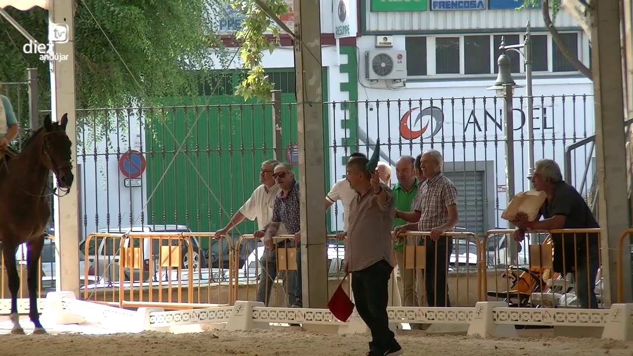 CARRERA DE CINTAS A CABALLO 090919 FERIA DE ANDÚJAR 2019
