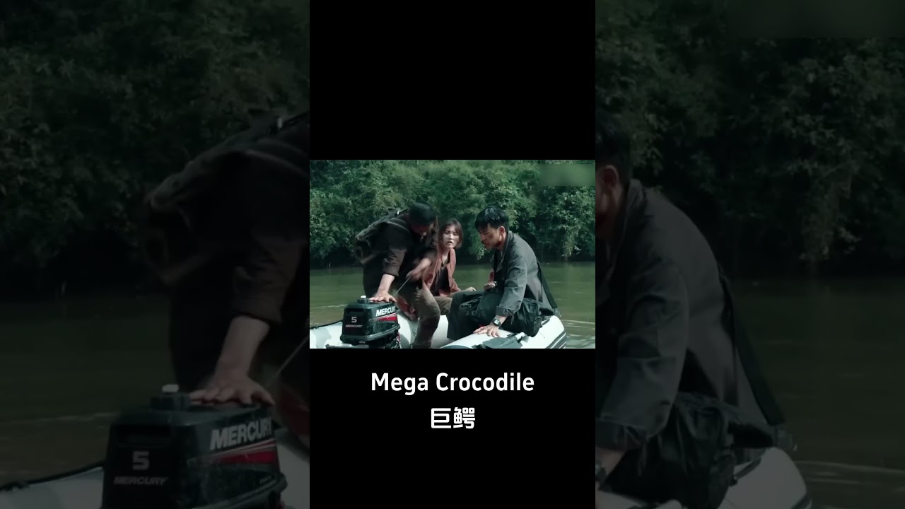 🐊🏝️😱Giant crocodile lunged from shore toward the boat! | Mega Crocodile | YOUKU MONSTER MOVIE