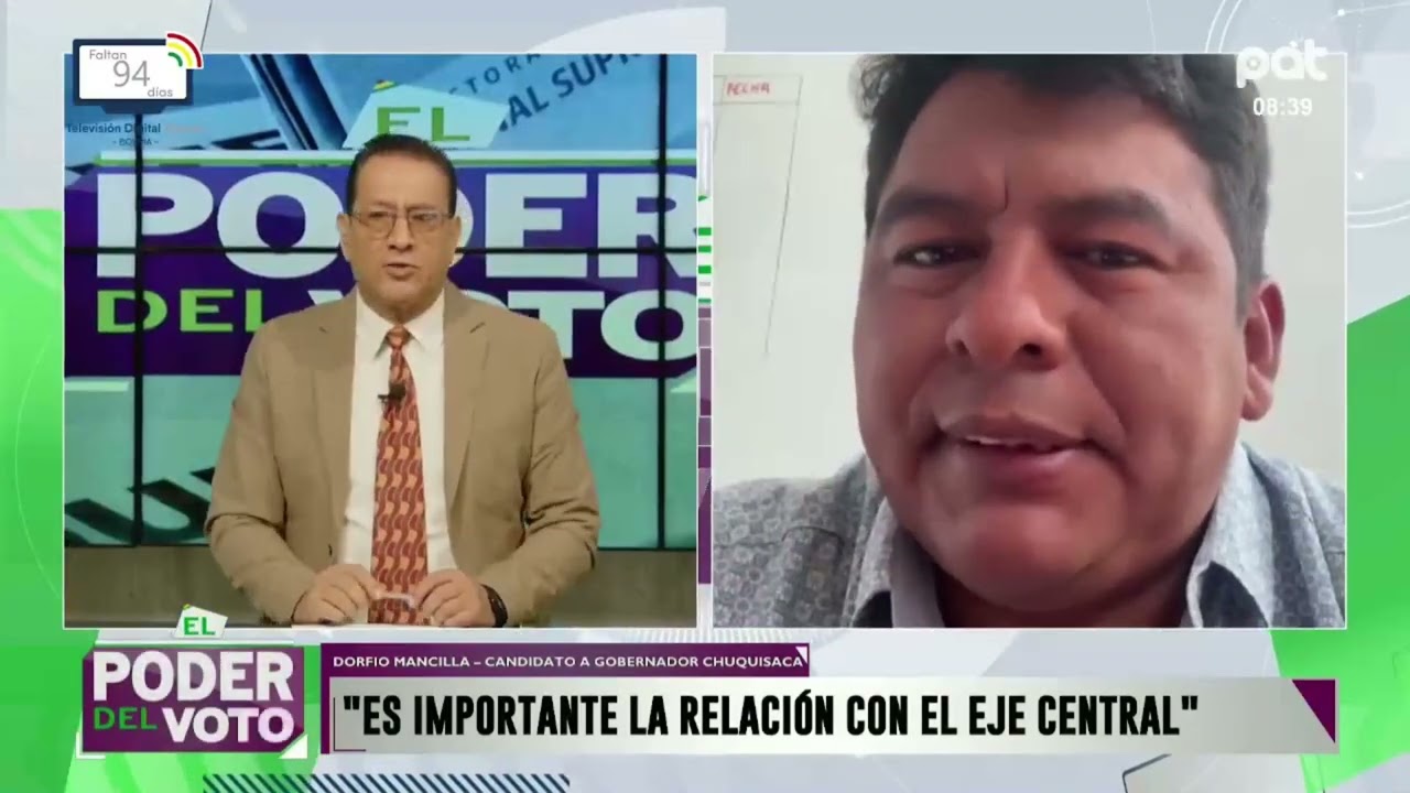 Dorfio Mancilla, plantea plan firme para desarrollo de Chuquisaca