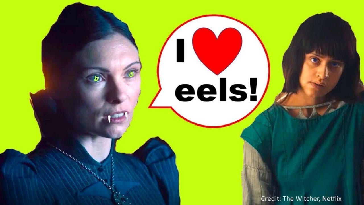 The Secret Lives of Eels in The Witcher Netflix Season 1 #witchernetflix