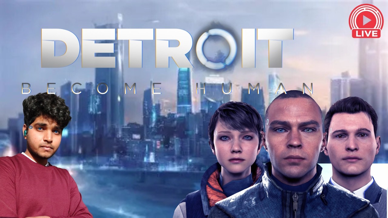 Detroit: Become Human LIVE Gameplay PART 7| Capitol Park (Markus)