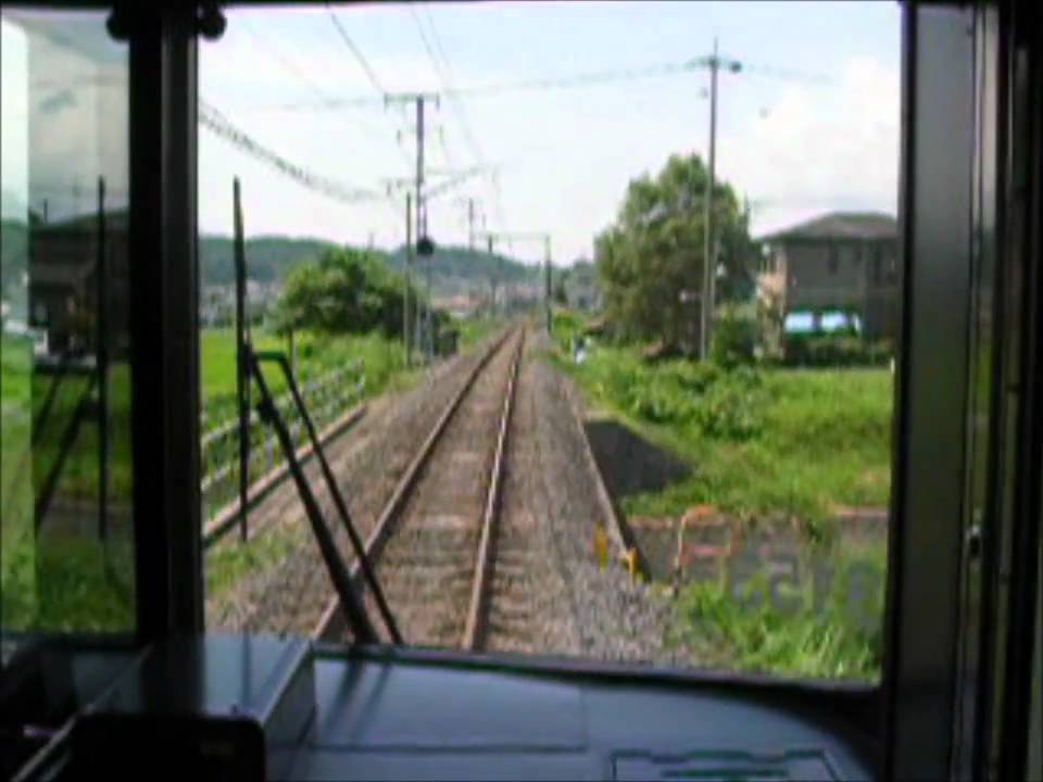 飯田線北殿～田畑前面展望