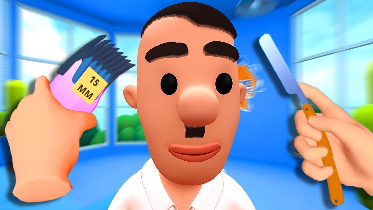 I Gave People OFFENSIVE Haircuts In Shave & Stuff VR