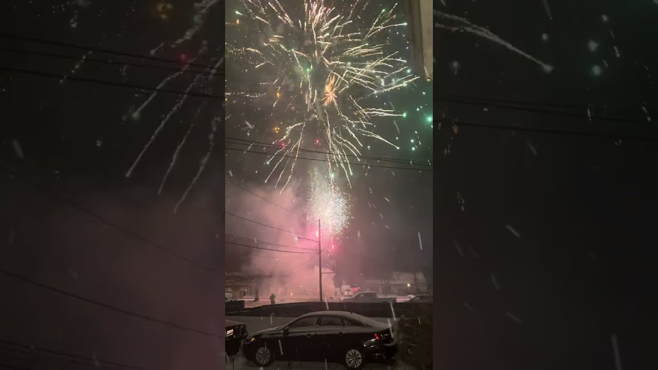 2026 new years firework show 