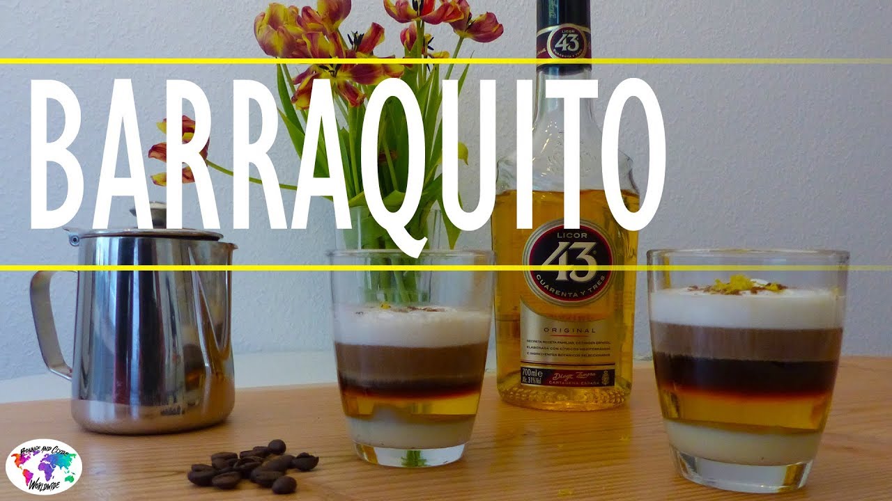 Barraquito - Kaffe Cocktail und Kultgetränk