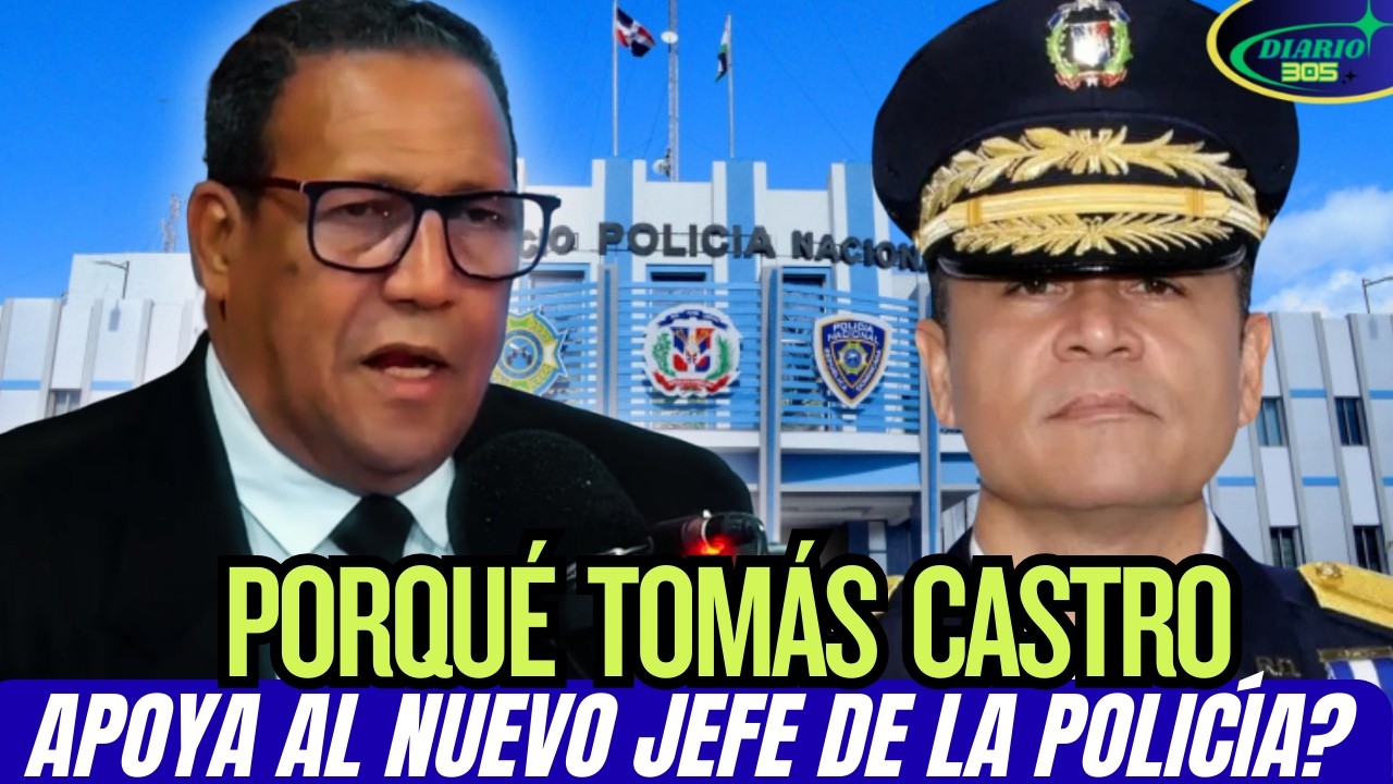 Tomas Castro ELOGIA la Gran Capacidad y Experiencia del NUEVO JEFE de la POLICÍA.