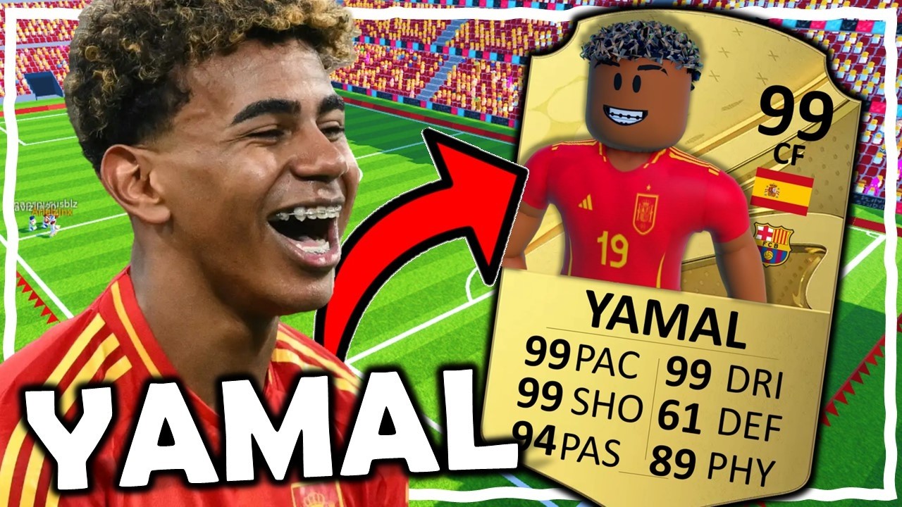 LAMINE YAMAL NO SUPER LEAGUE SOCCER ROBLOX