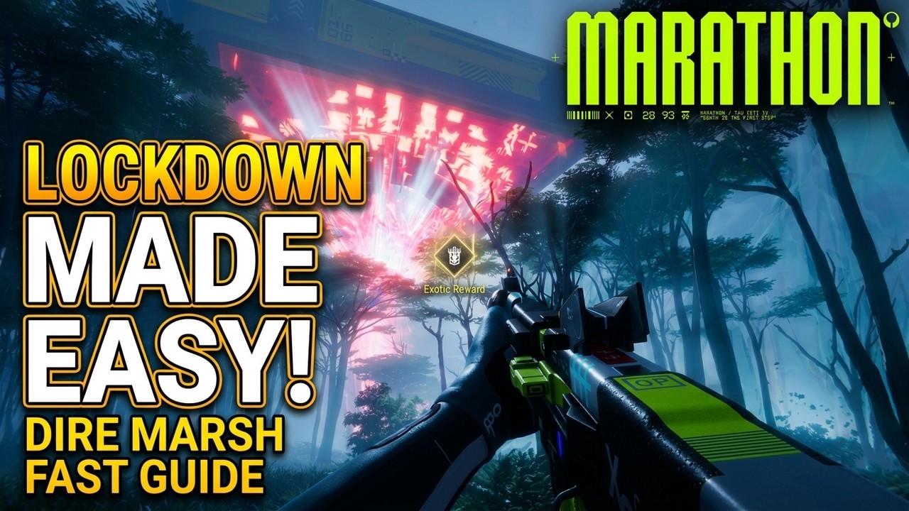 How to Complete the Dire Marsh Lockdown Event in Marathon (Fast & Easy Guide)