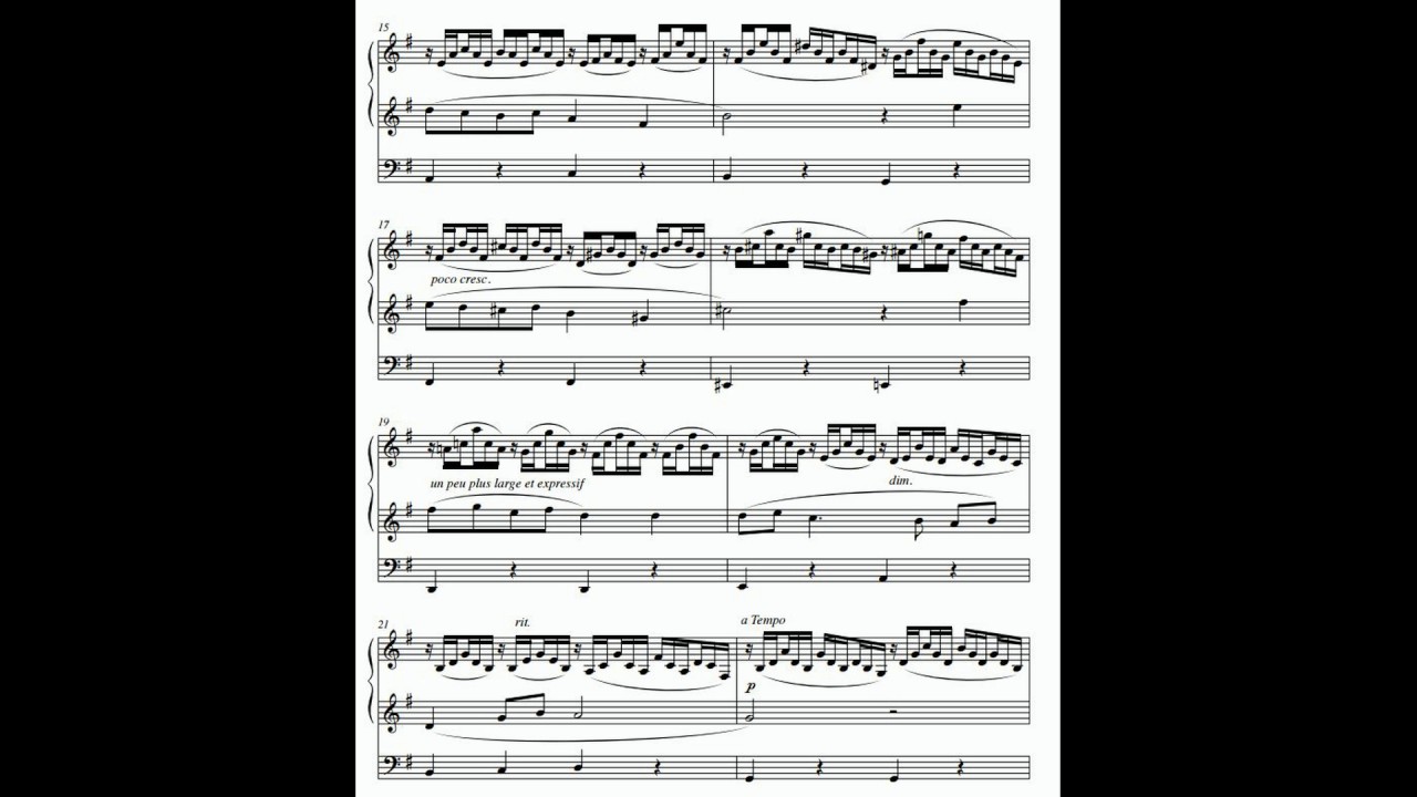 Th. DUBOIS: IN PARADISUM ( (12 Pi&egrave;ces Nouvelles pour Orgue)[audio+sheet music]