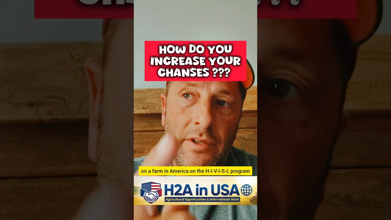 How to get work on a farm in America - H2a Agents 🇺🇸🇿🇦