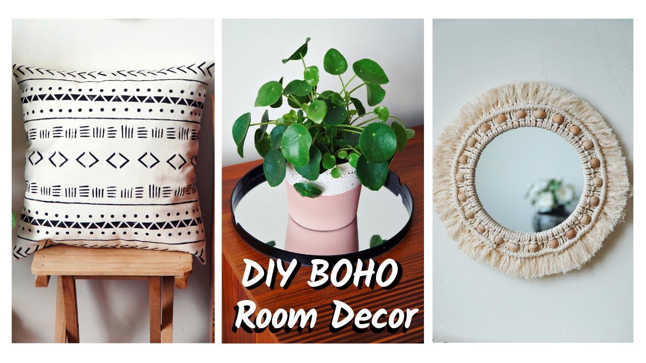 Zara Home Ürünlerini Evde Kendiniz Yapın! / DIY BOHO ROOM DECOR