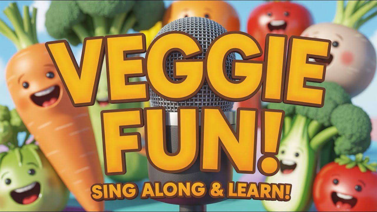 Learn Vegetables English Names | Fun Kids Songs and Nursery Rhymes Animation