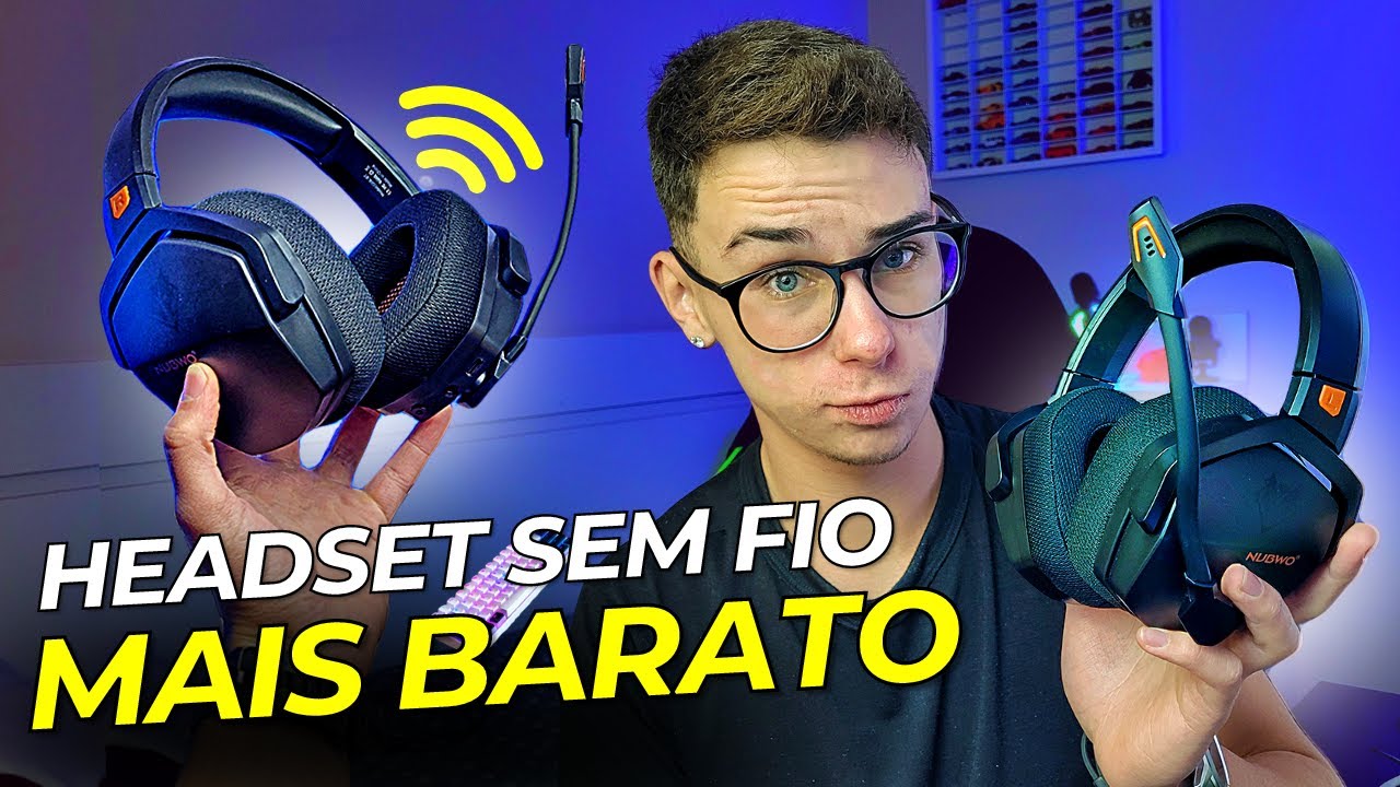 O Headset Gamer SEM FIO mais BARATO DO MERCADO!!! (AUDIO ABSURDO)