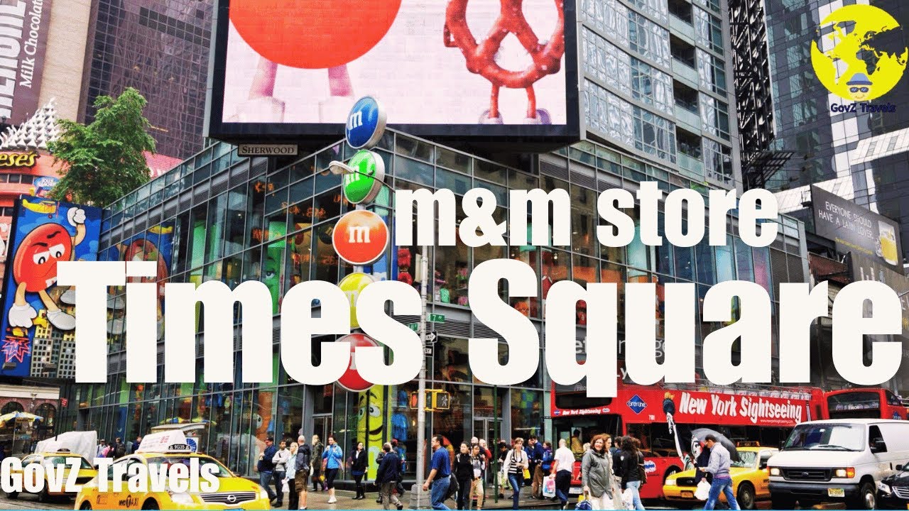 M & M'S WORLD | TIMES SQUARE 4K | MANHATTAN 4K