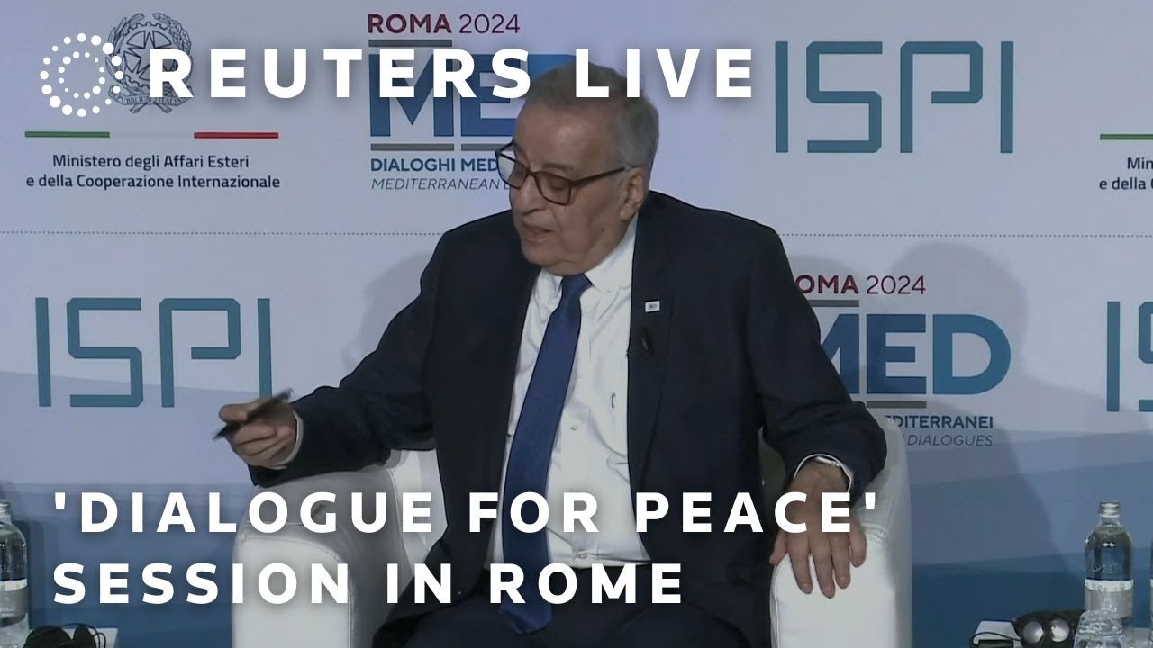 LIVE: 'Dialogue for Peace' session in Rome, Italy