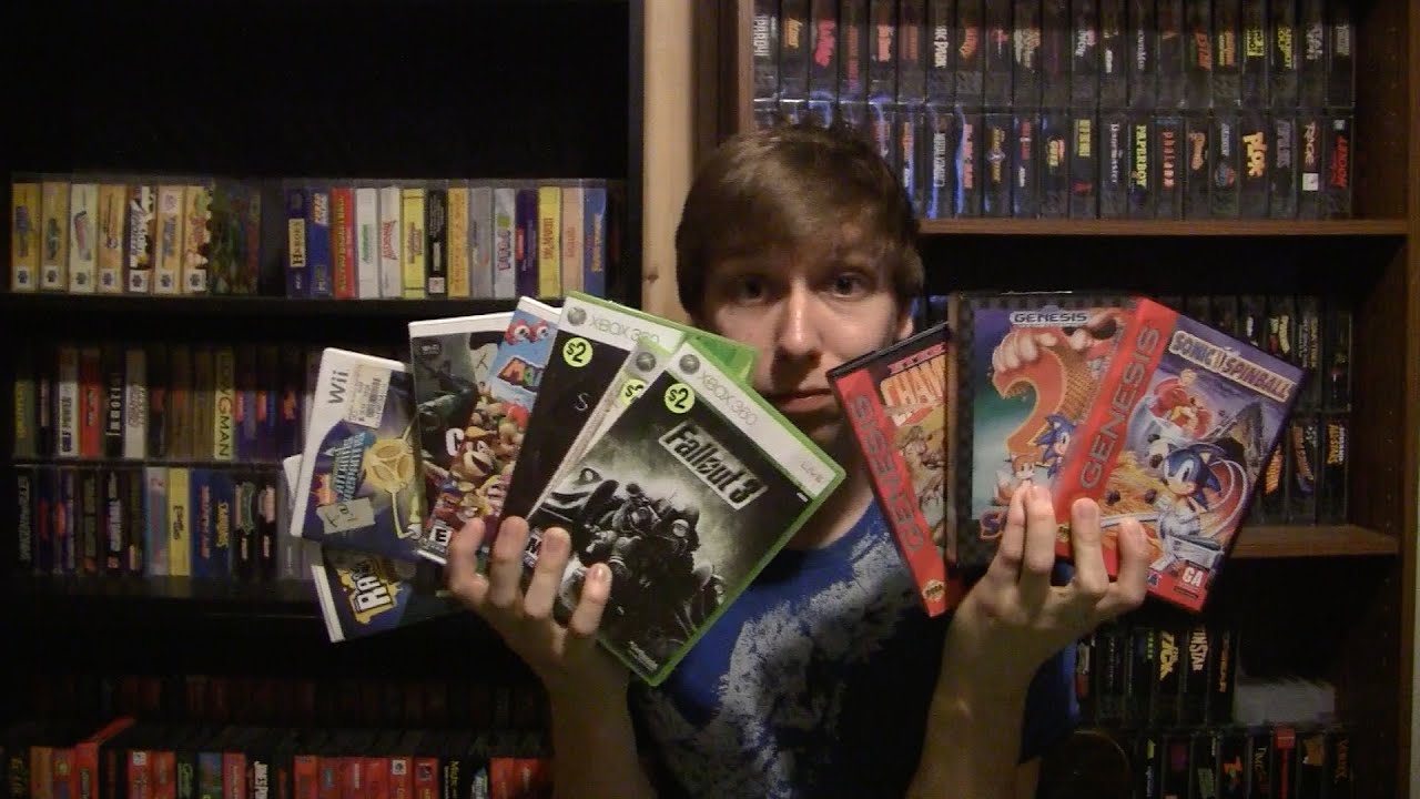 SHARKS BEWARE! Garage Sale Finds- Wii, Genesis, 360 - bizzNES17