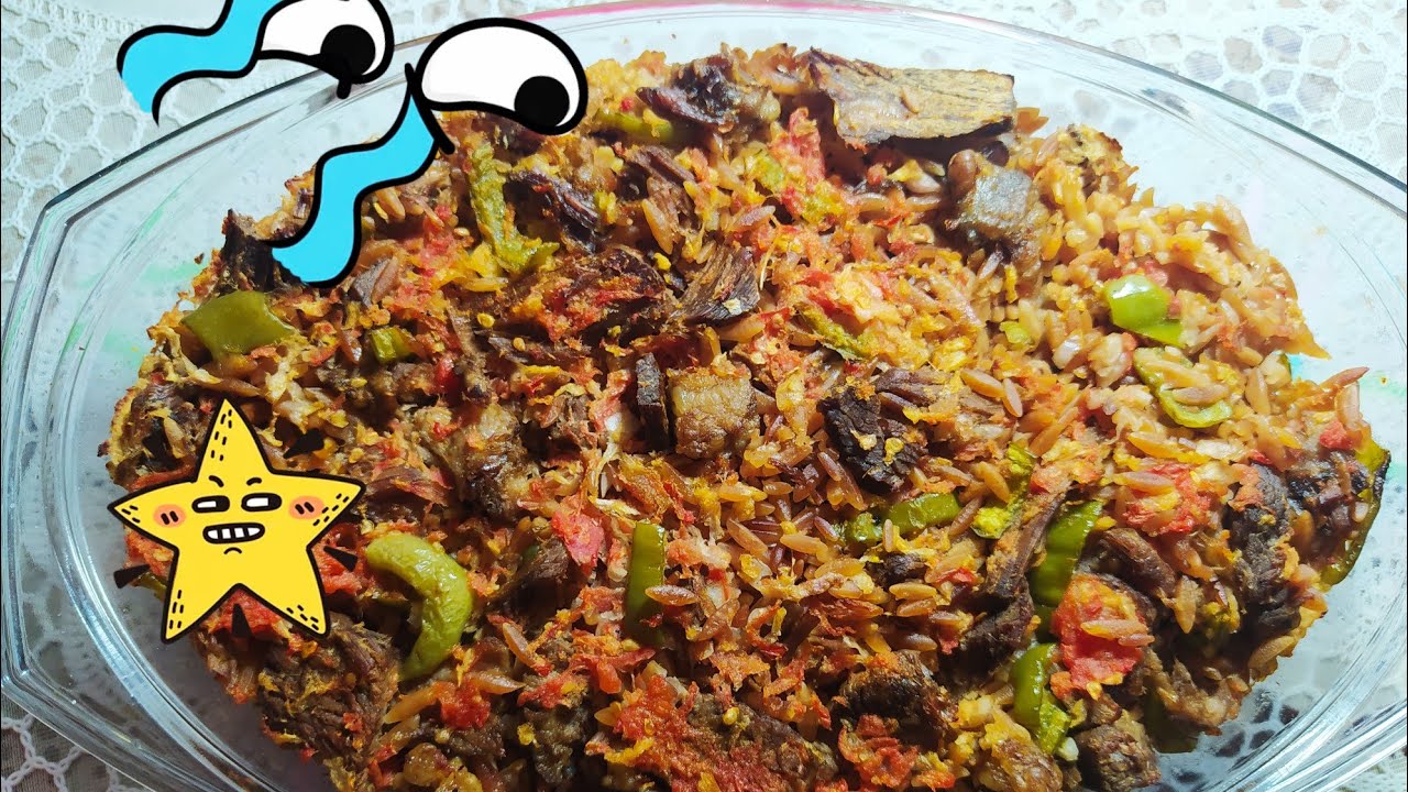 بواقي لحمه مسلوقه/طاجن لسان عصفور باللحمه/أحلي لسان عصفور باللحمه المسلوقه،😘😘