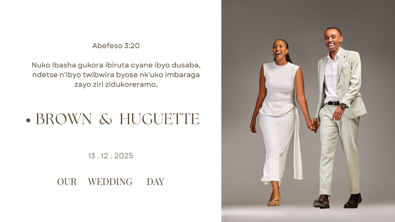 WEDDING CEREMONY BROWN & HUGUETTE  13.12.2025