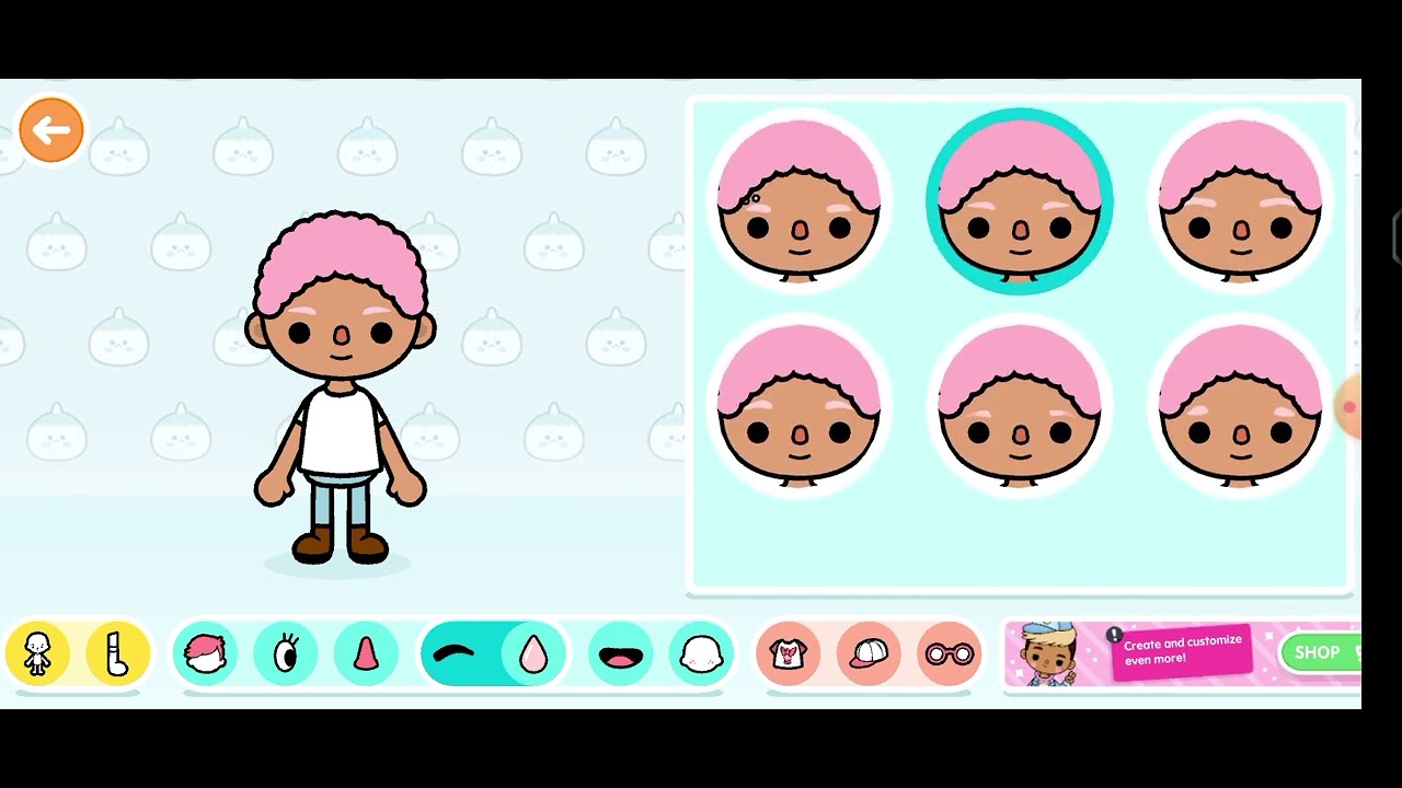 TOCA LIFE WORLD - pravimo likove