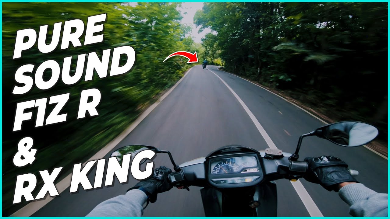 Saya Mengendarai Yamaha Fiz R 2002 Di Jalan yang Indah