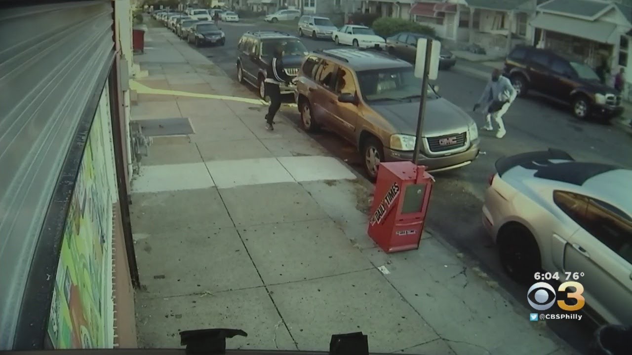 Dramatic Video Shows Wild Shootout In Middle Of Chester Street