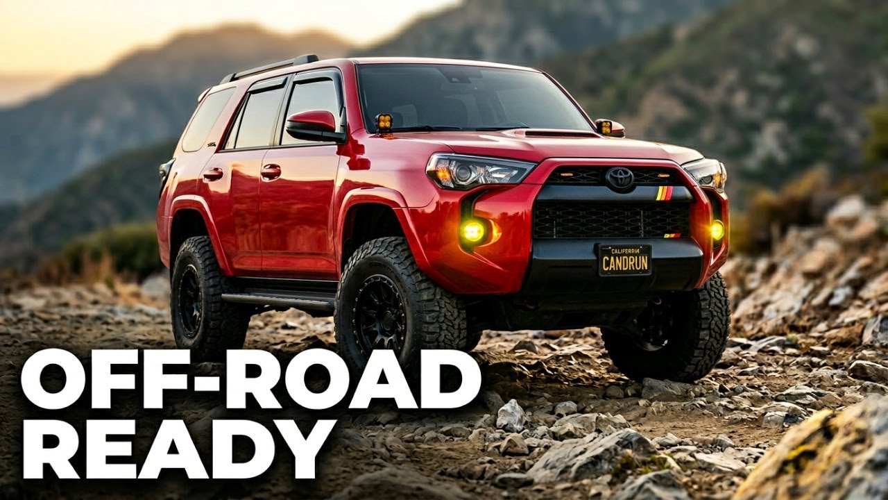 ⬛️🟥⬛️ Сборка 4Runner завершена - все модификации выполнены