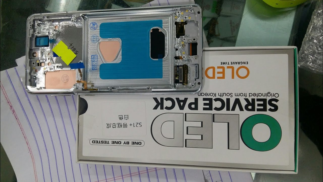 SAMSUNG  Galaxy S21 Plus OLED LCD Display Touch Screen Digitizer Panel Assembly With Frame OLED LCD.