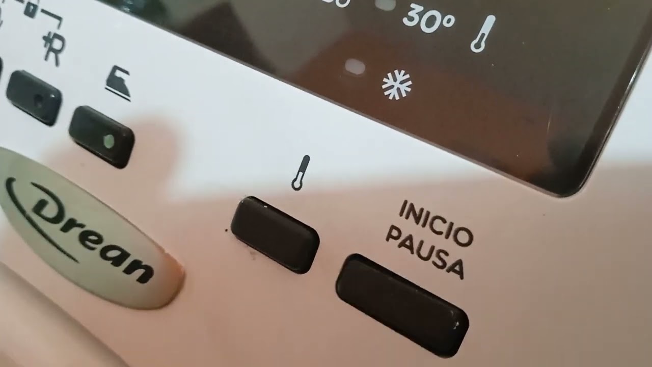 como repara boton de inicio de lavaropas drean
