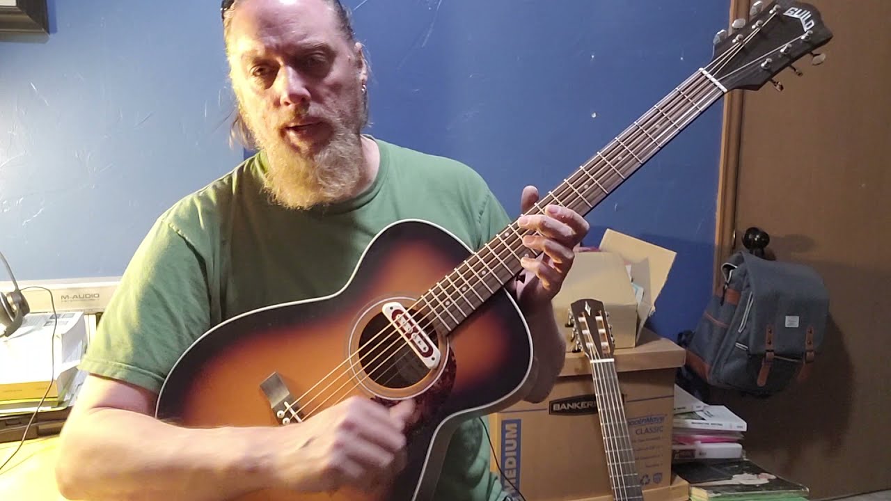 Электроакустическая гитара Guild Troubadour M240E